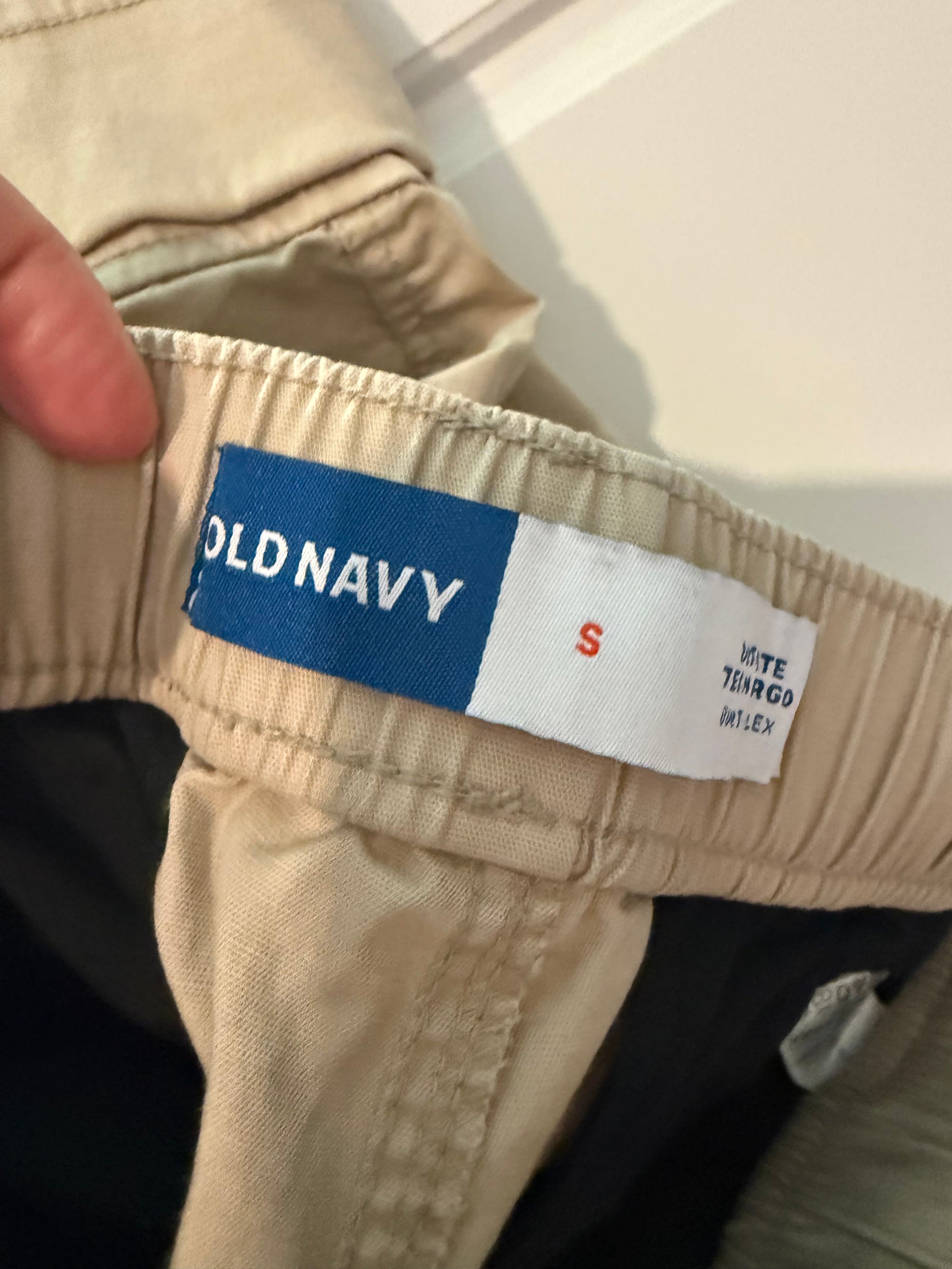 Old Navy Beige Cargo Pants Size S - Thumbnail 2