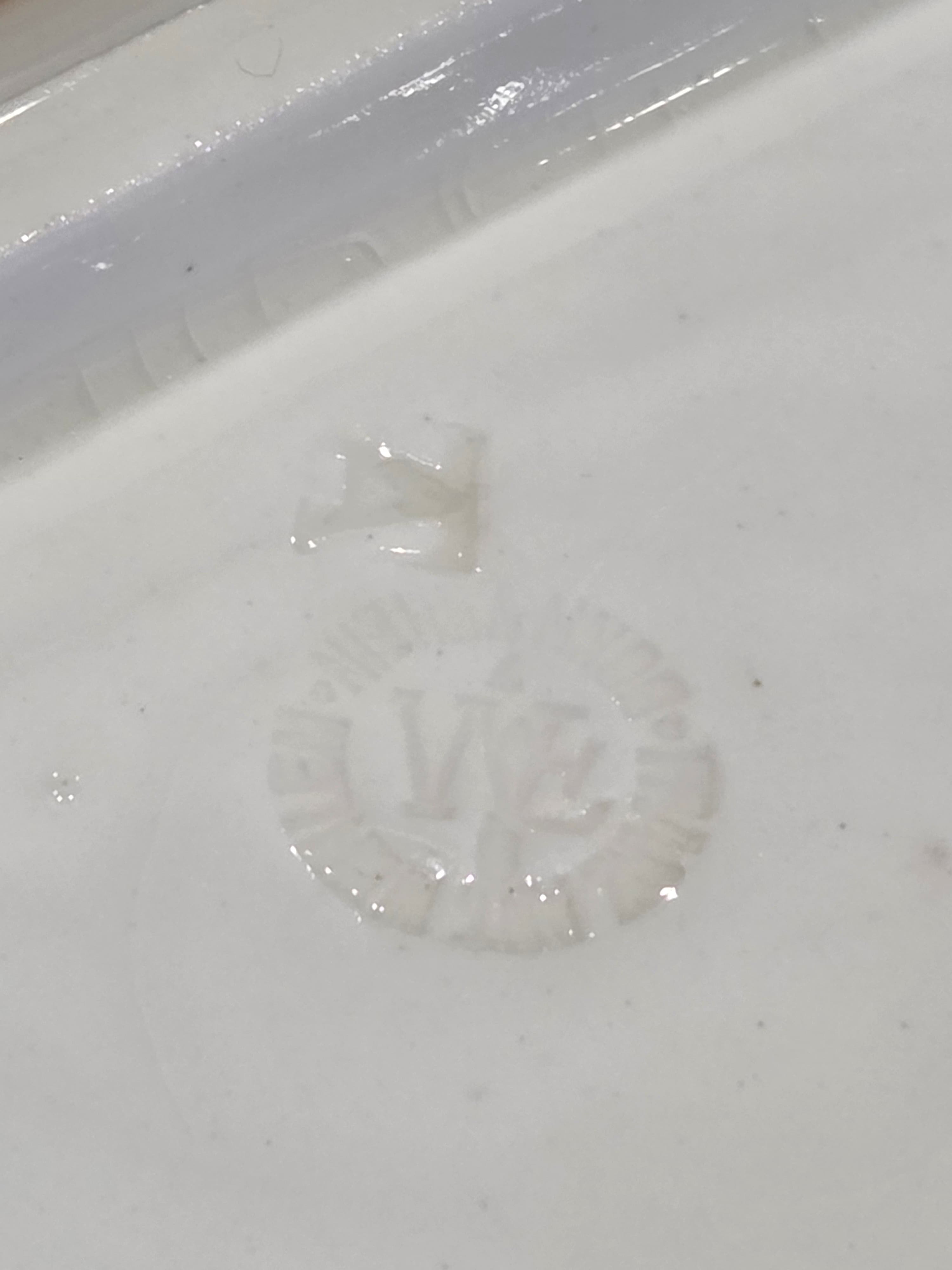 Antique Victoria Austria Porcelain Floral Celery Dish Scalloped Gold Trim - Thumbnail 5