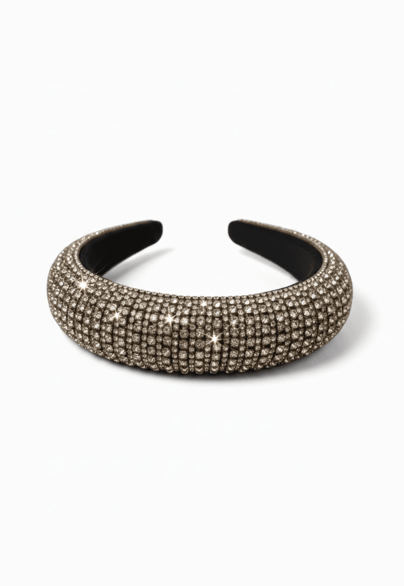Rhinestone Embellished Headband
