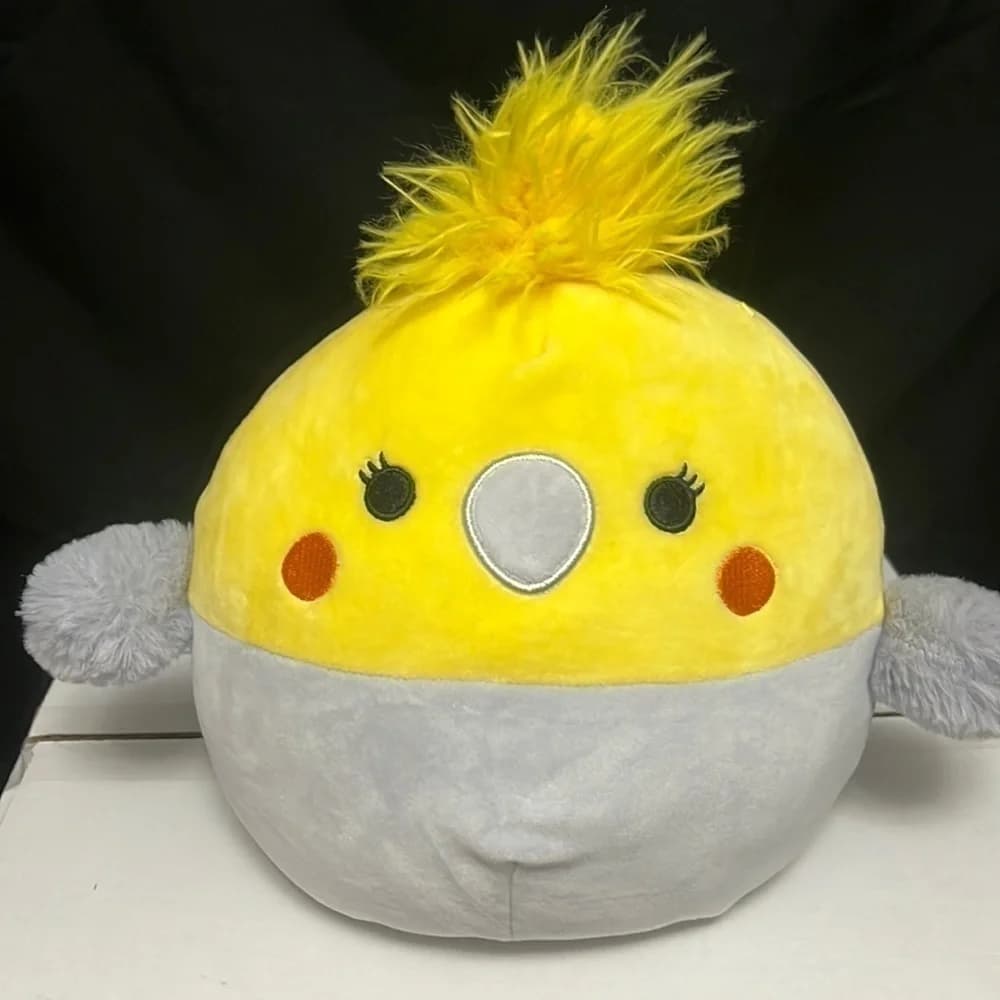 Squishmallow Yellow Cockatiel Plush Toy - Thumbnail 2