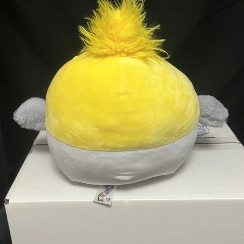 Squishmallow Yellow Cockatiel Plush Toy - Thumbnail 5