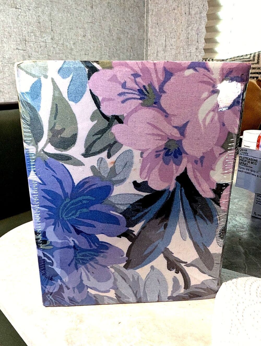Holson Little Giant Photo Album Showcase 300 Photos 4x6 Vintage Floral NOS New - Thumbnail 2