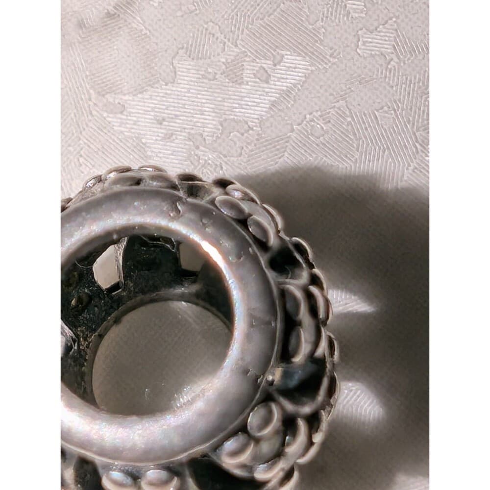 Pandora Winter Wisp S925 Silver Clear CZ Pavé Openwork Charm Retired