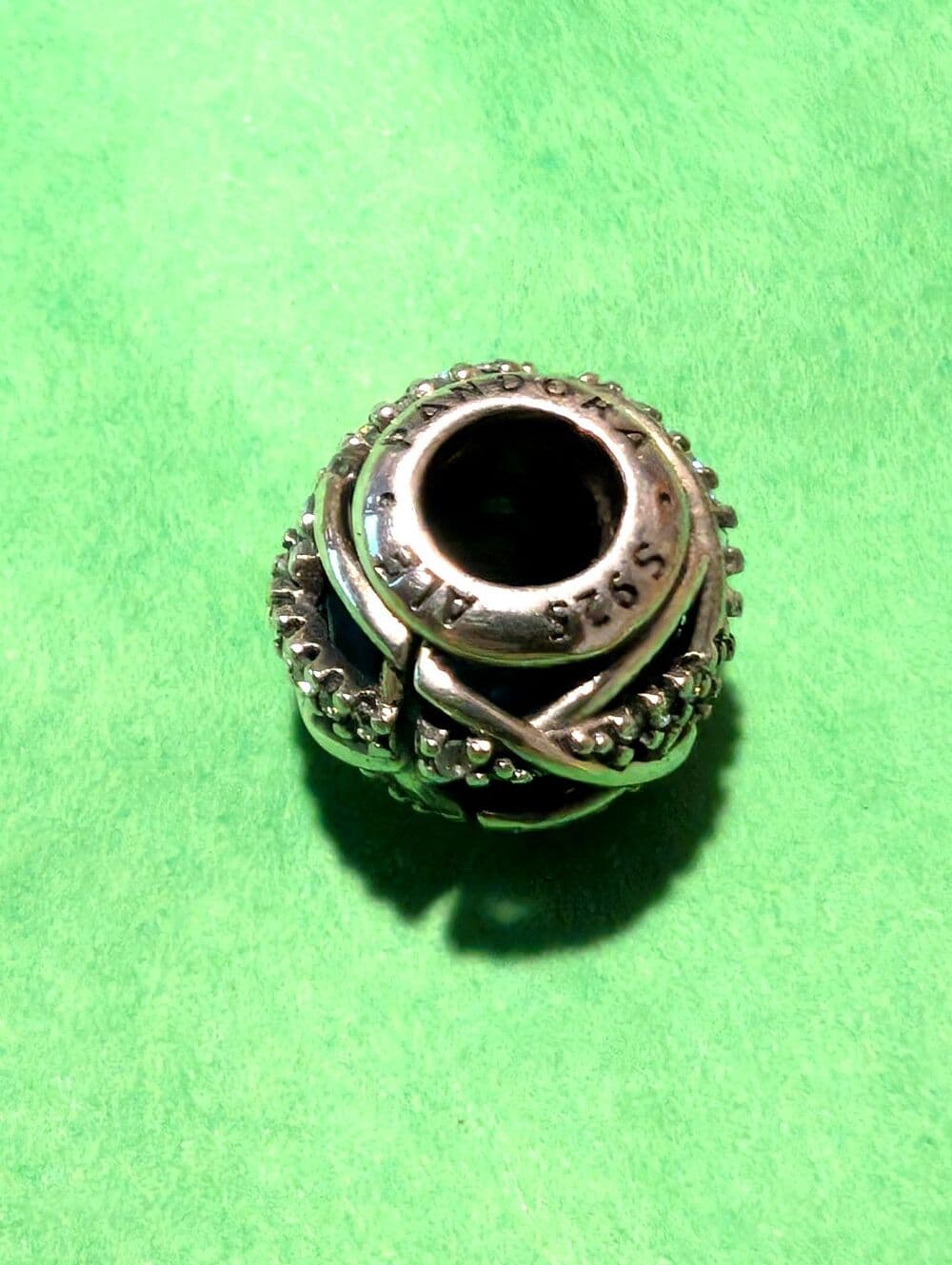 Authentic Pandora Blue Galaxy Celestial Charm S925 Silver 796361NCB NWOT Retired - Thumbnail 3