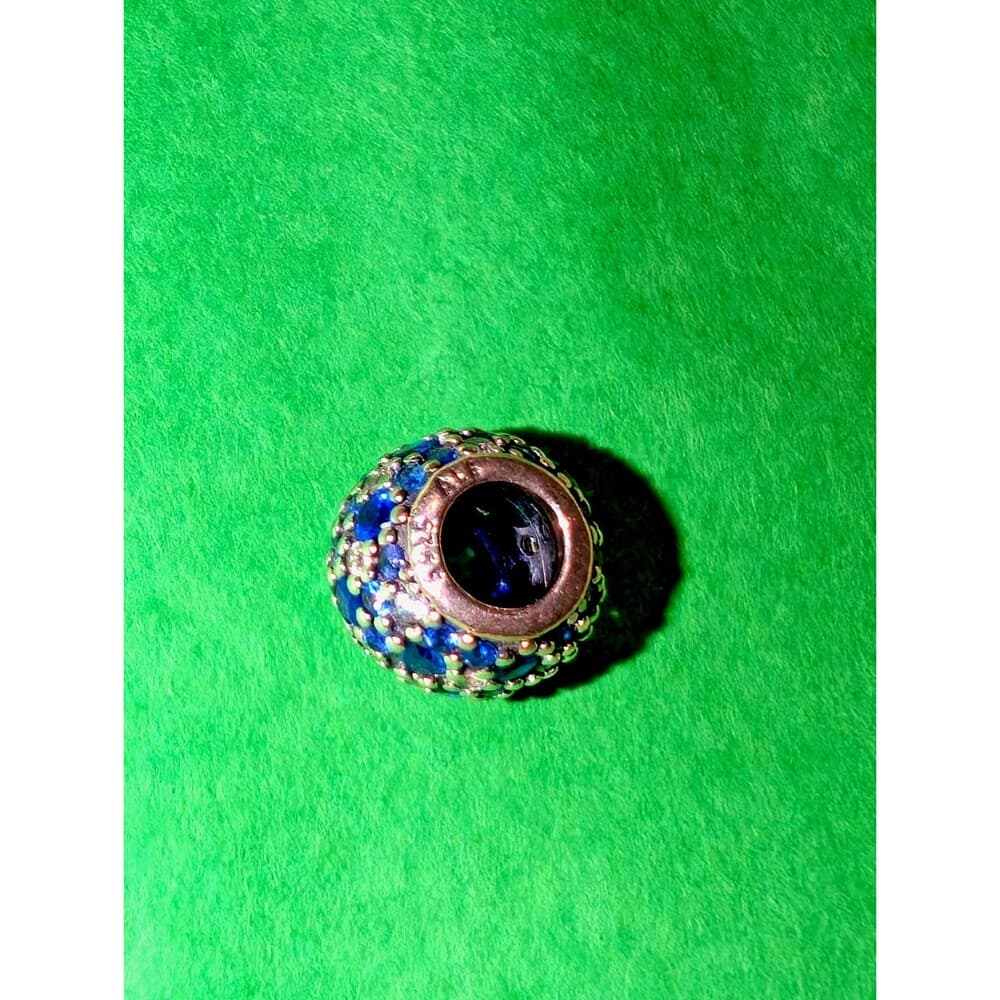 Pandora Sky Mosaic Pave Charm Mixed Blue Crystals S925 Silver NWOT Retired - Thumbnail 3