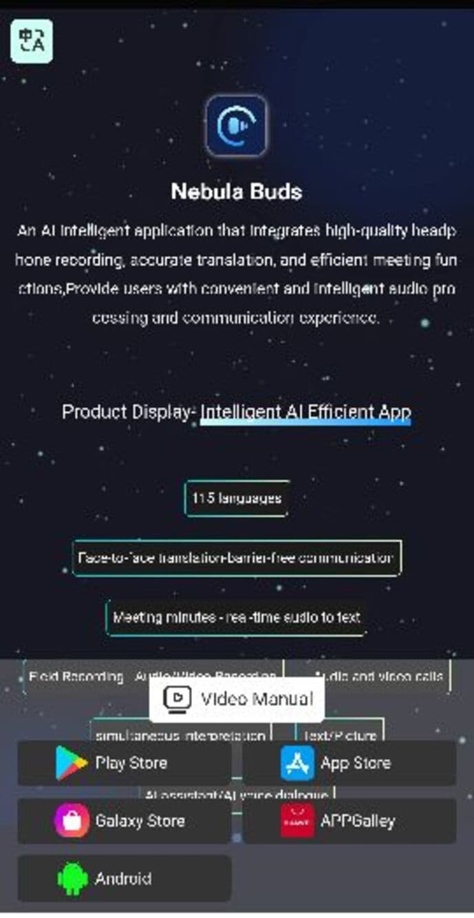 Open Ear Clip-On AI Translation Earbuds 133 Languages Real-Time NEW - Thumbnail 2