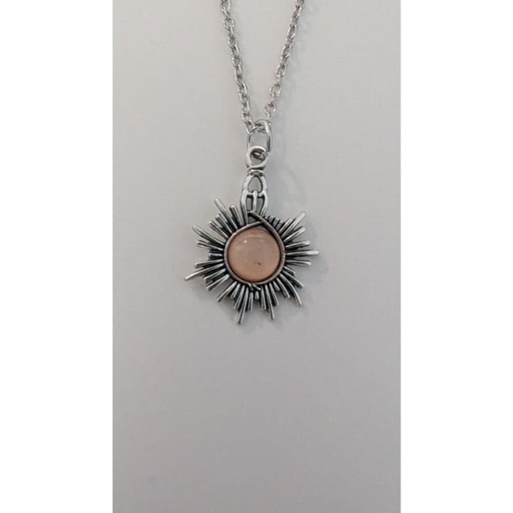 Sun Pendant Adjustable Necklace – Radiant Boho Adjustable Sun Necklace