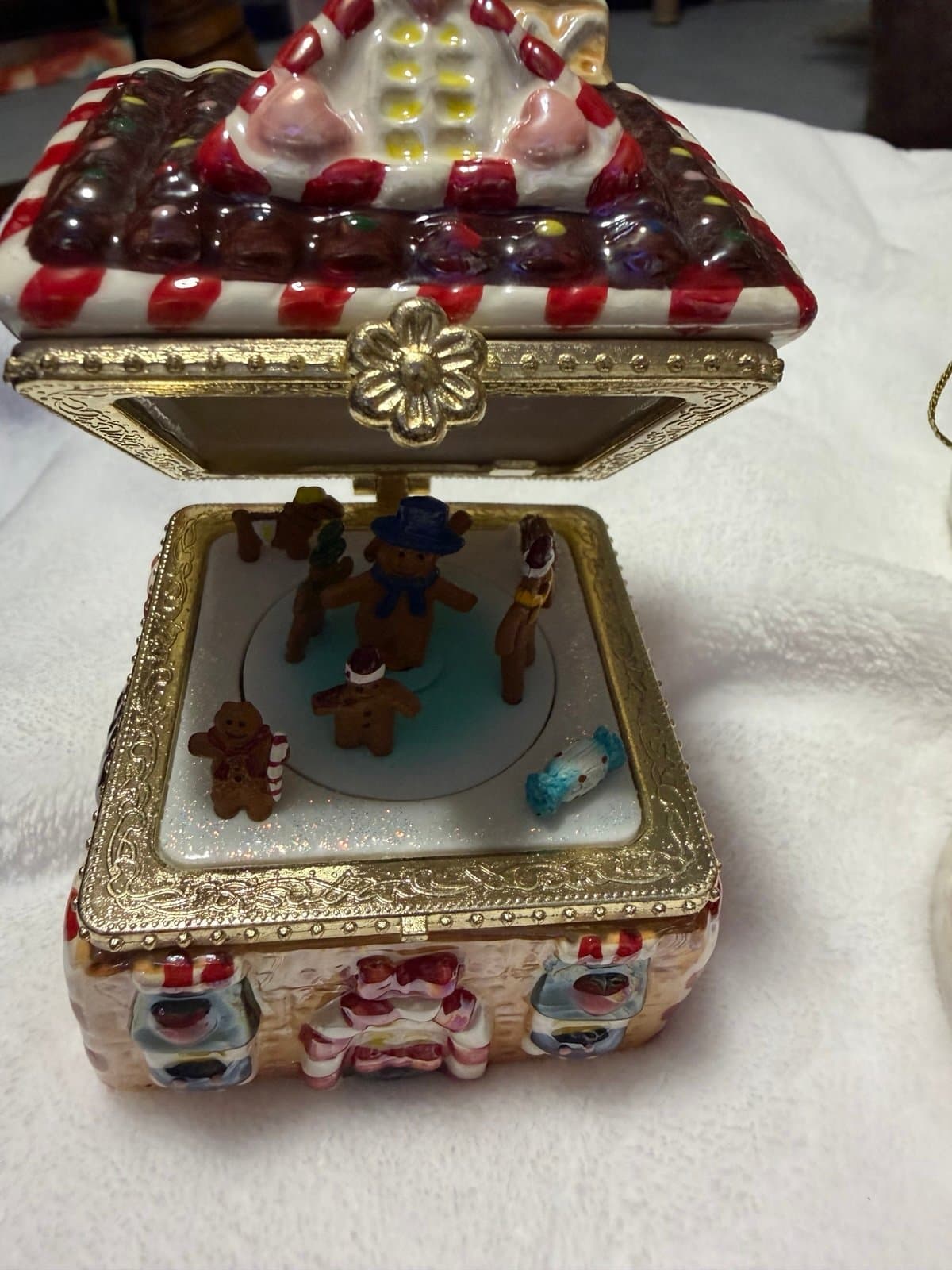 Set of 4 musical Christmas ornaments - Thumbnail 4