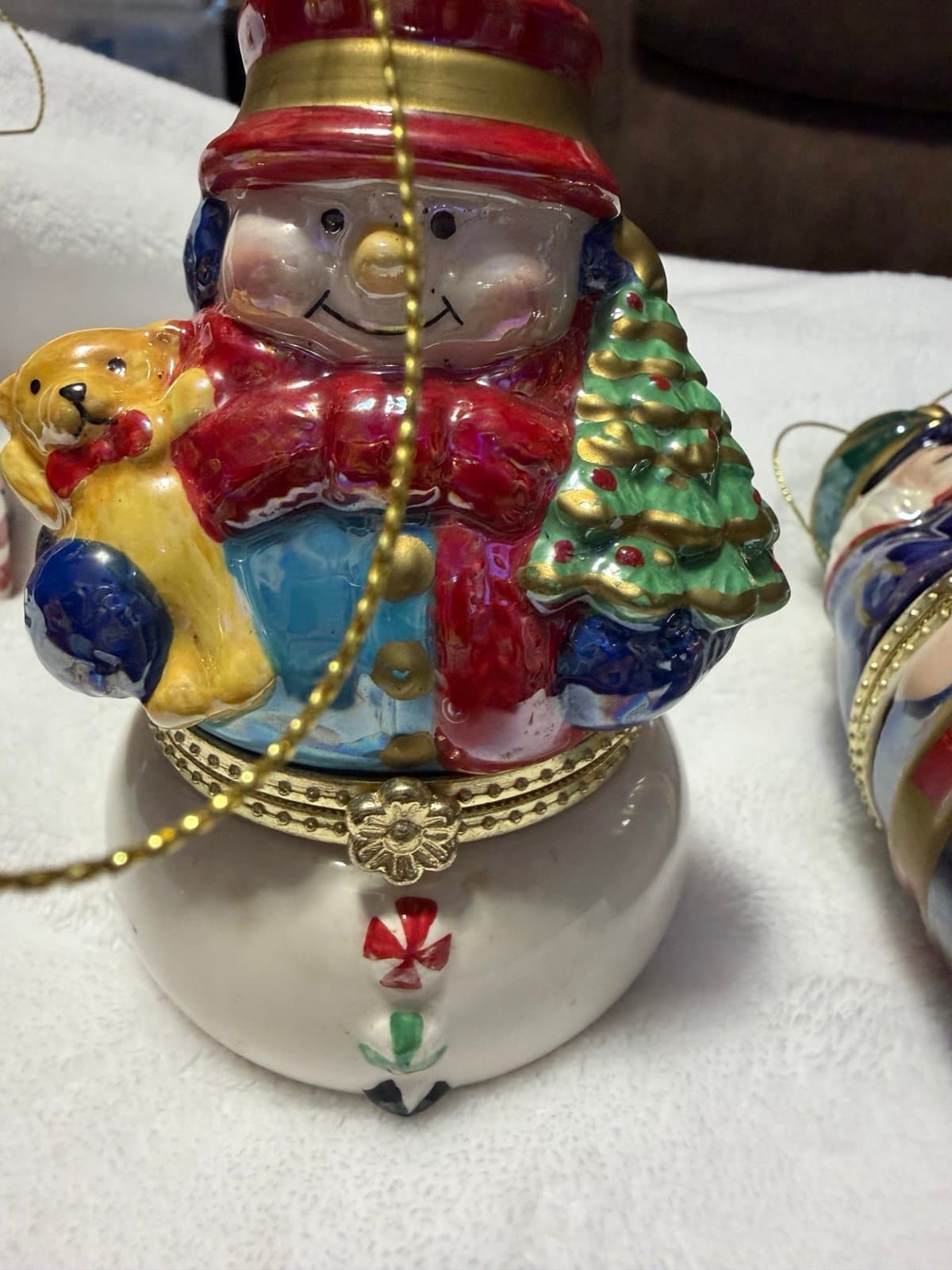 Set of 4 musical Christmas ornaments - Thumbnail 10