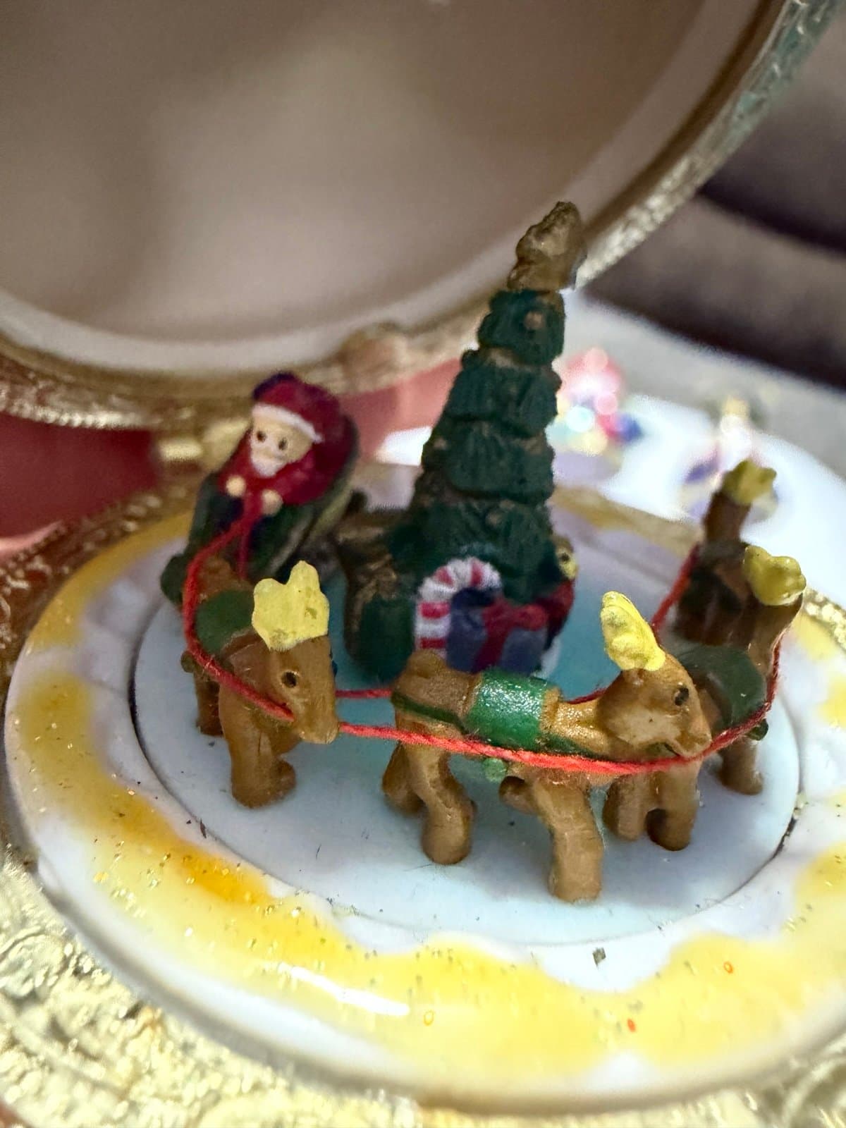 Set of 4 musical Christmas ornaments - Thumbnail 3