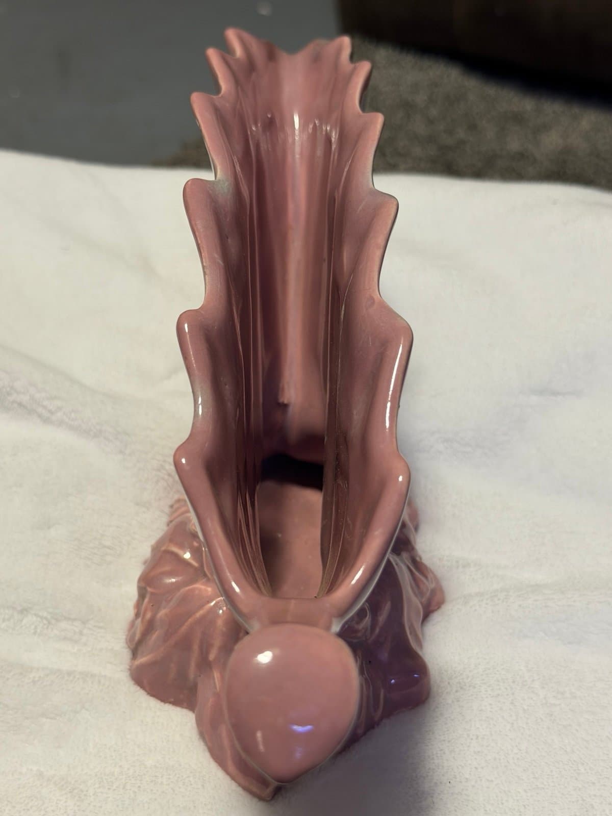 Vintage Royal Haeger Seashell vase - Thumbnail 6