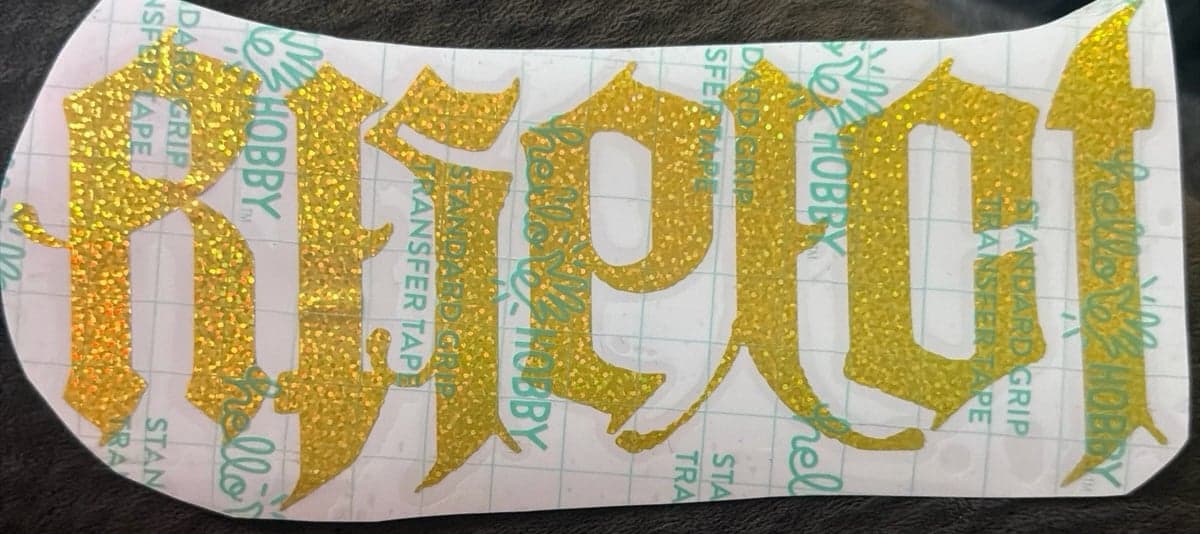 Ambigram sticker LOYALTY RESPECT - Thumbnail 2