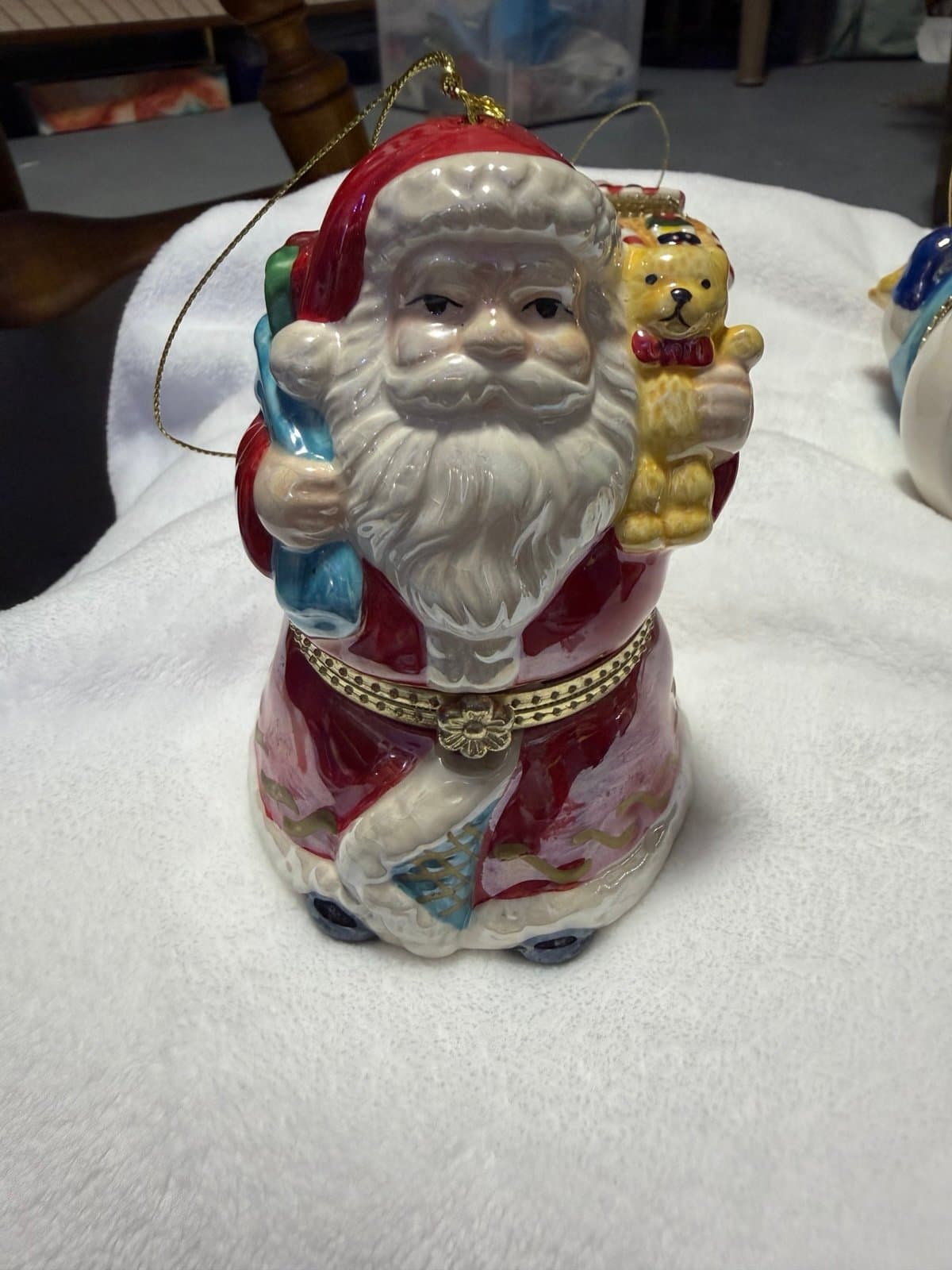 Set of 4 musical Christmas ornaments - Thumbnail 8