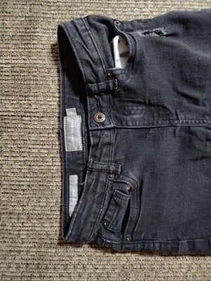 Lucky Brand Zoe Skinny Distressed Size 12 Girls Jeans Stretch 25 Inseam Denim - Thumbnail 6