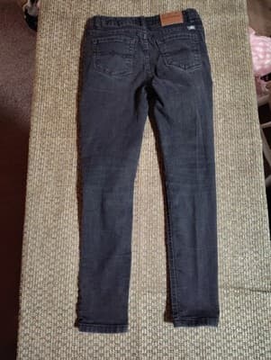 Lucky Brand Zoe Skinny Distressed Size 12 Girls Jeans Stretch 25 Inseam Denim - Thumbnail 7