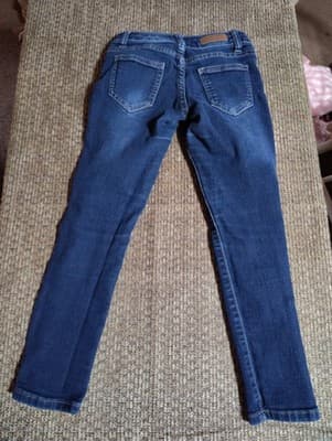 GOGO STAR KIDS Girl’s Distressed Skinny Jeans Size 8 24W x 22L - Thumbnail 5