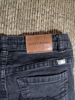 Lucky Brand Zoe Skinny Distressed Size 12 Girls Jeans Stretch 25 Inseam Denim - Thumbnail 10