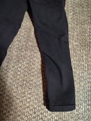 Cat & Jack Sz5 Black stretchy skinny jeans with elastic Adjustable waistband - Thumbnail 8