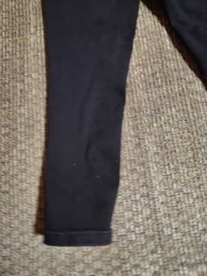 Cat & Jack Sz5 Black stretchy skinny jeans with elastic Adjustable waistband - Thumbnail 7