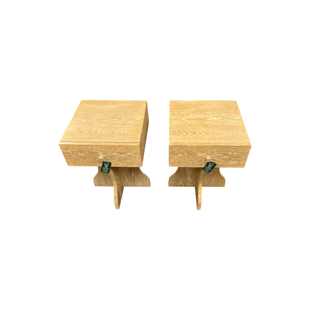 Lulu and Georgia Hourglass Nightstand Set of 2 - Thumbnail 3