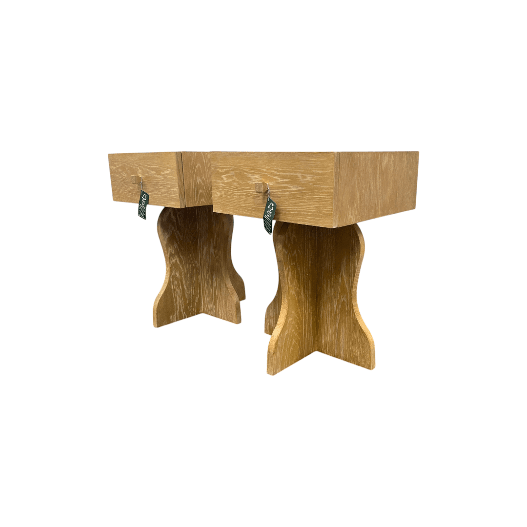 Lulu and Georgia Hourglass Nightstand Set of 2 - Thumbnail 4
