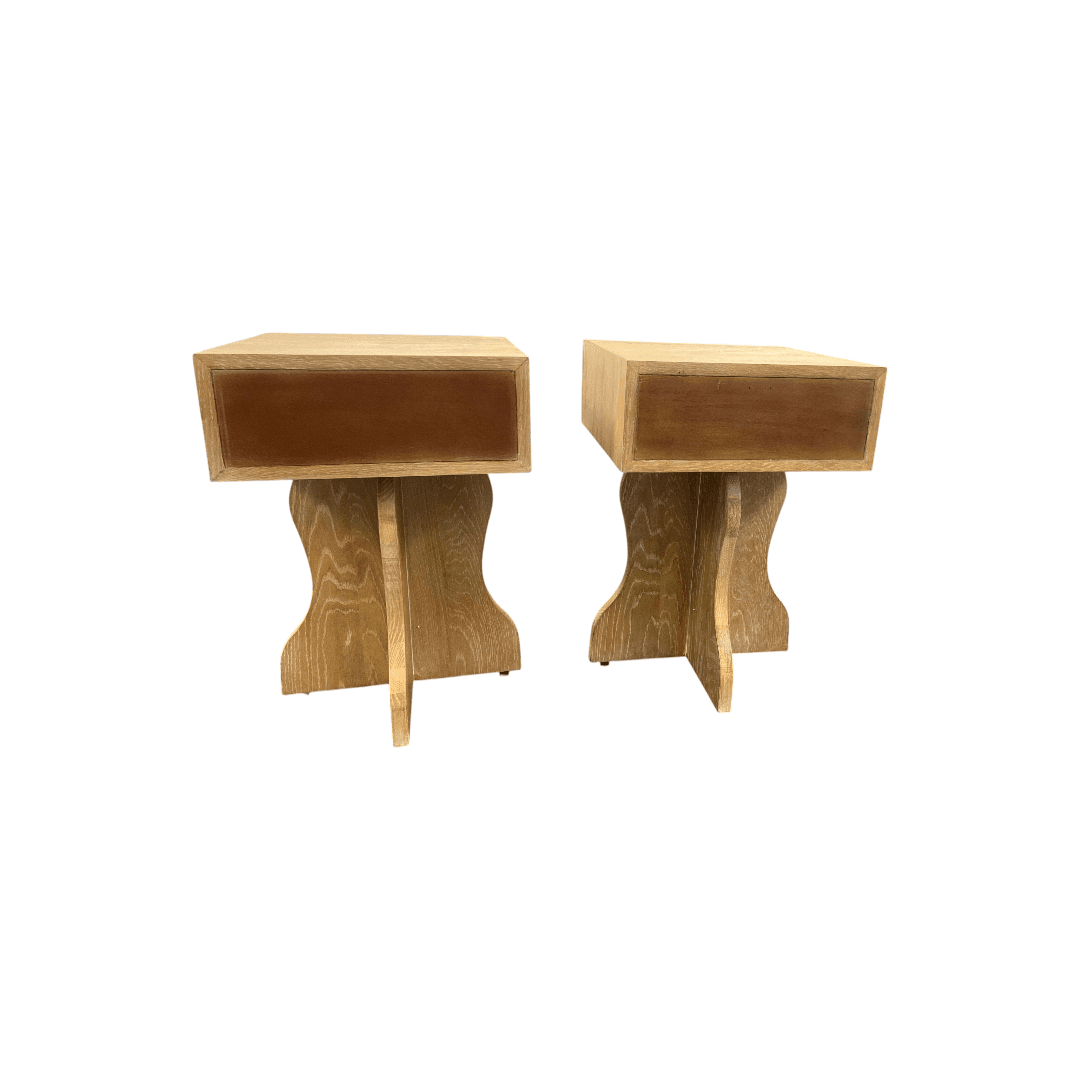 Lulu and Georgia Hourglass Nightstand Set of 2 - Thumbnail 10