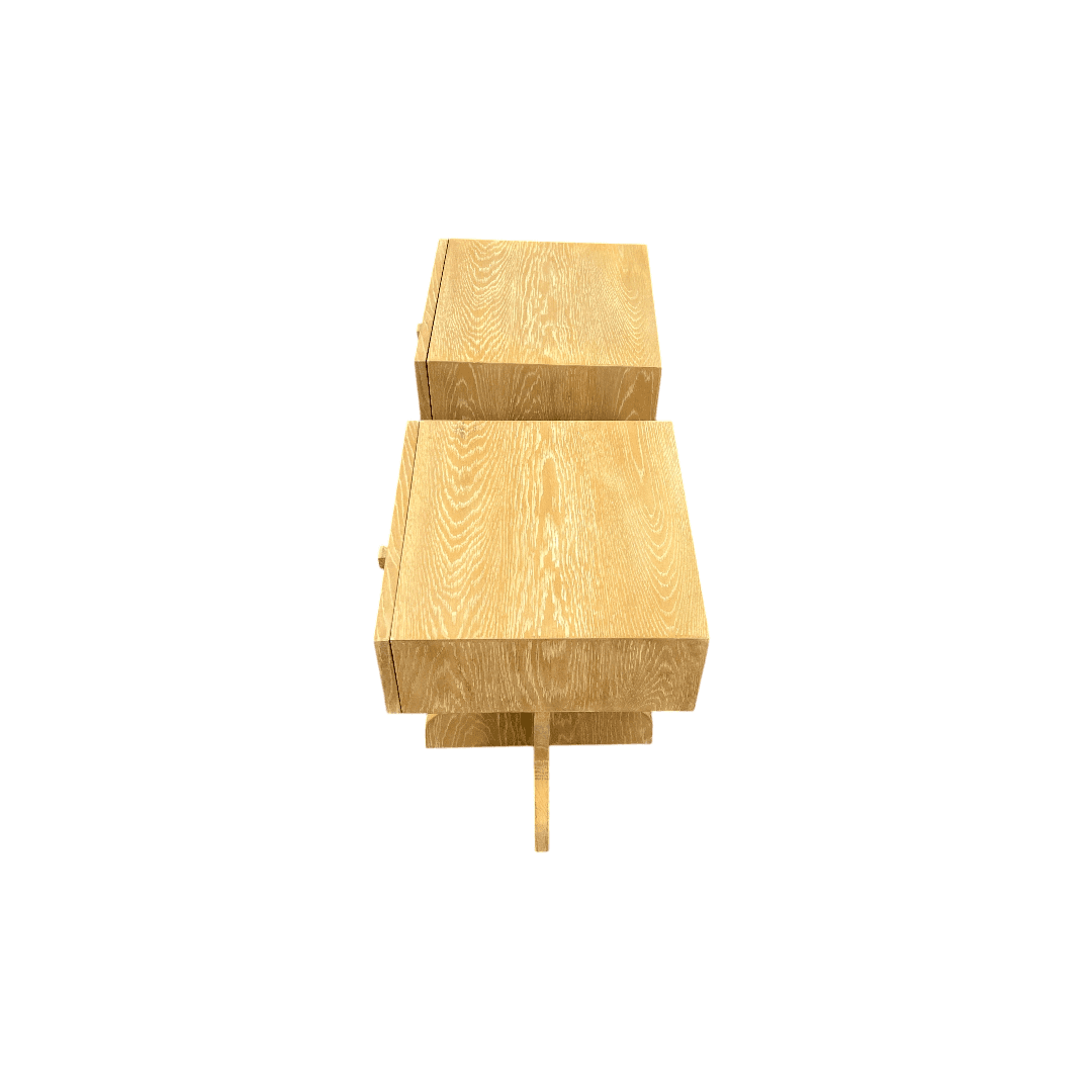 Lulu and Georgia Hourglass Nightstand Set of 2 - Thumbnail 7