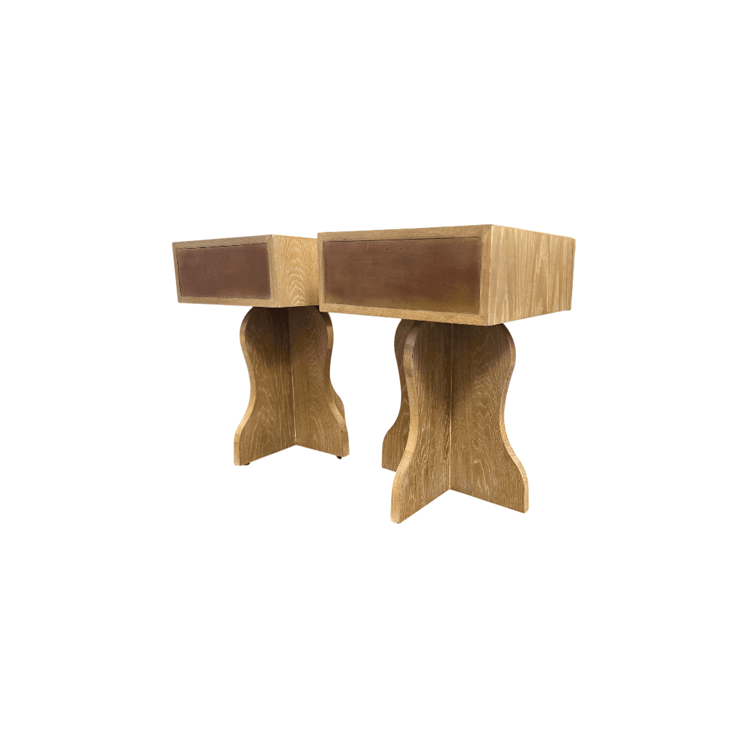 Lulu and Georgia Hourglass Nightstand Set of 2 - Thumbnail 12