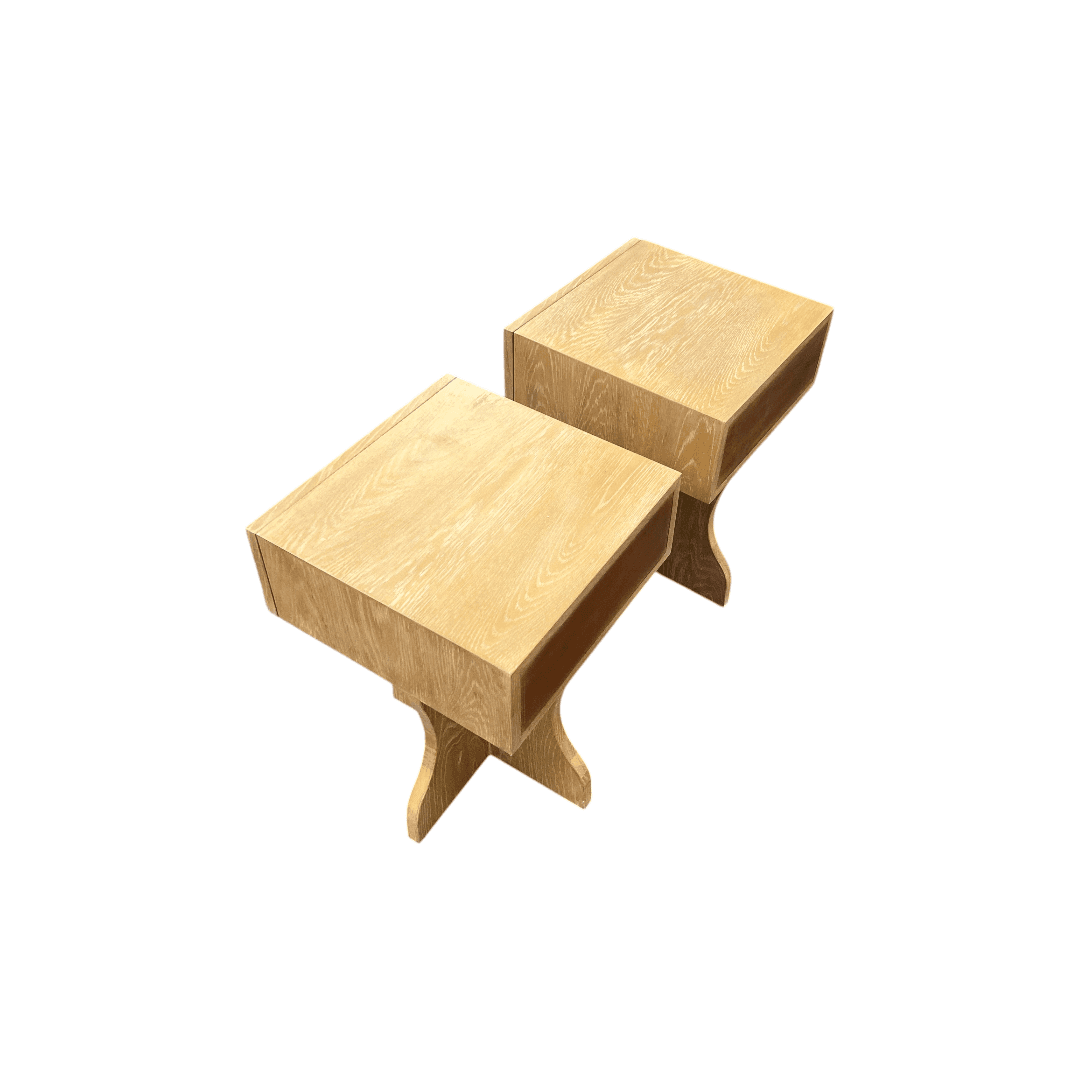 Lulu and Georgia Hourglass Nightstand Set of 2 - Thumbnail 9