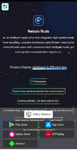 Open Ear Clip-On AI Translation Earbuds 133 Languages Real-Time NEW - Thumbnail 3