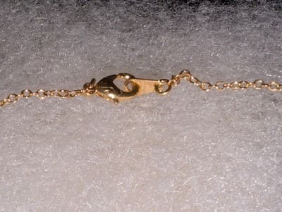 1.03ctw Natural Citrine Diamond Accent Pendant Necklace 18k Gold Plated 18" NWOT - Thumbnail 3