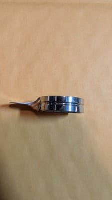 The Modern Stainless Steel Channel Band (US Size 12) - Great Gift