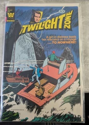 The Twilight Zone #92 Whitman 1982 Vintage Bronze Age Sci-Fi Horror Comic...