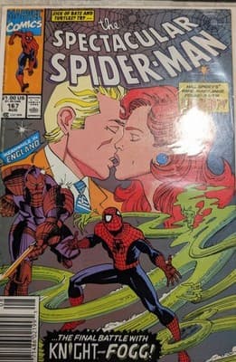 Spectacular Spider-Man #167 (1990) – Knight & Fogg Newsstand