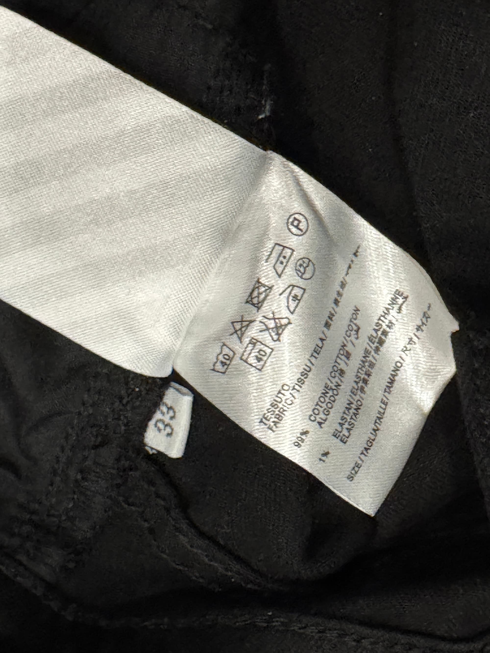 Off-White c/o Virgil Abloh Black Slim-Fit Logo Jeans - Thumbnail 7