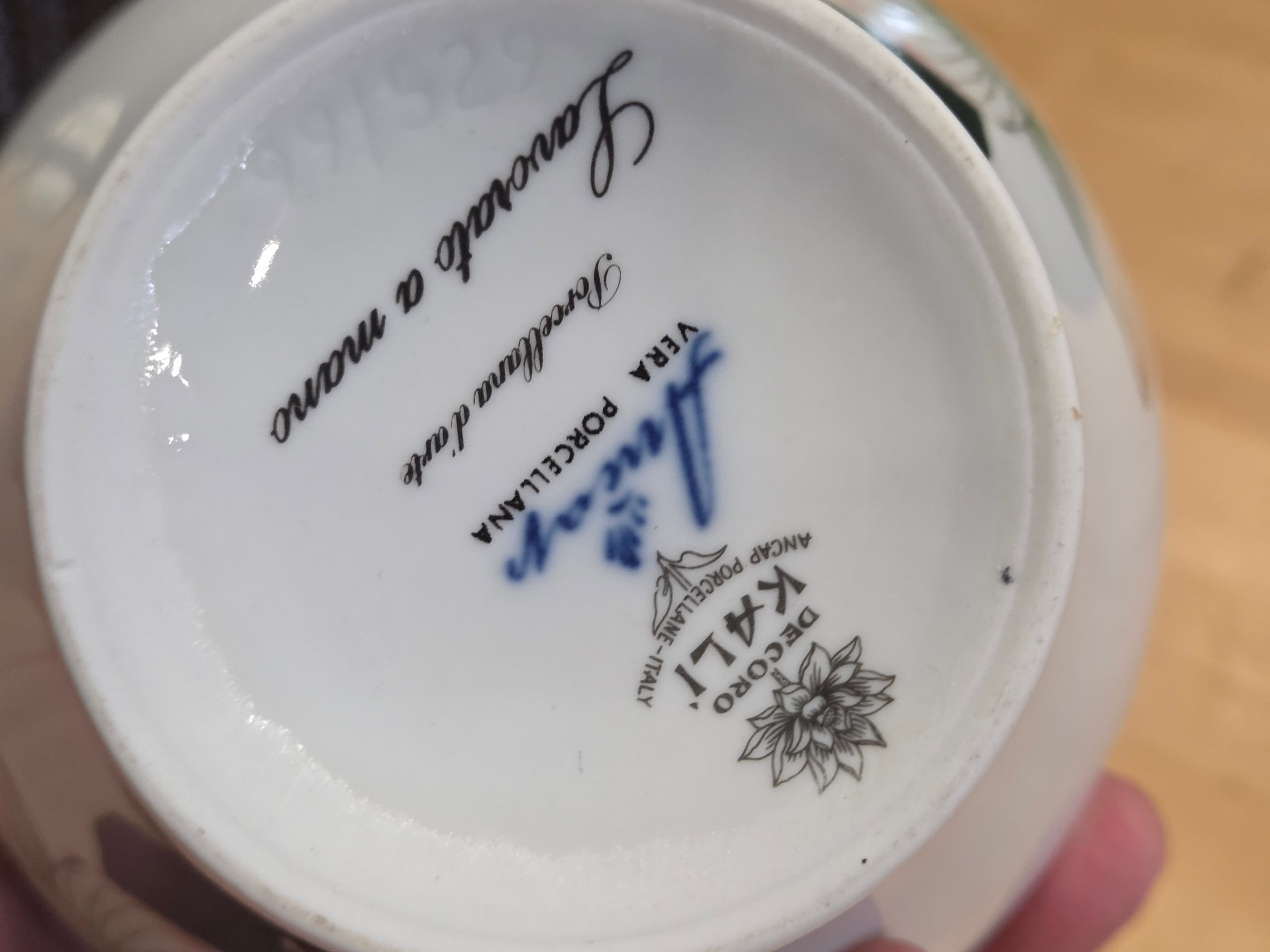 Ancap Italy Decoro Kali Chinoiserie Lotus Dragonfly Ginger Jar - Thumbnail 3