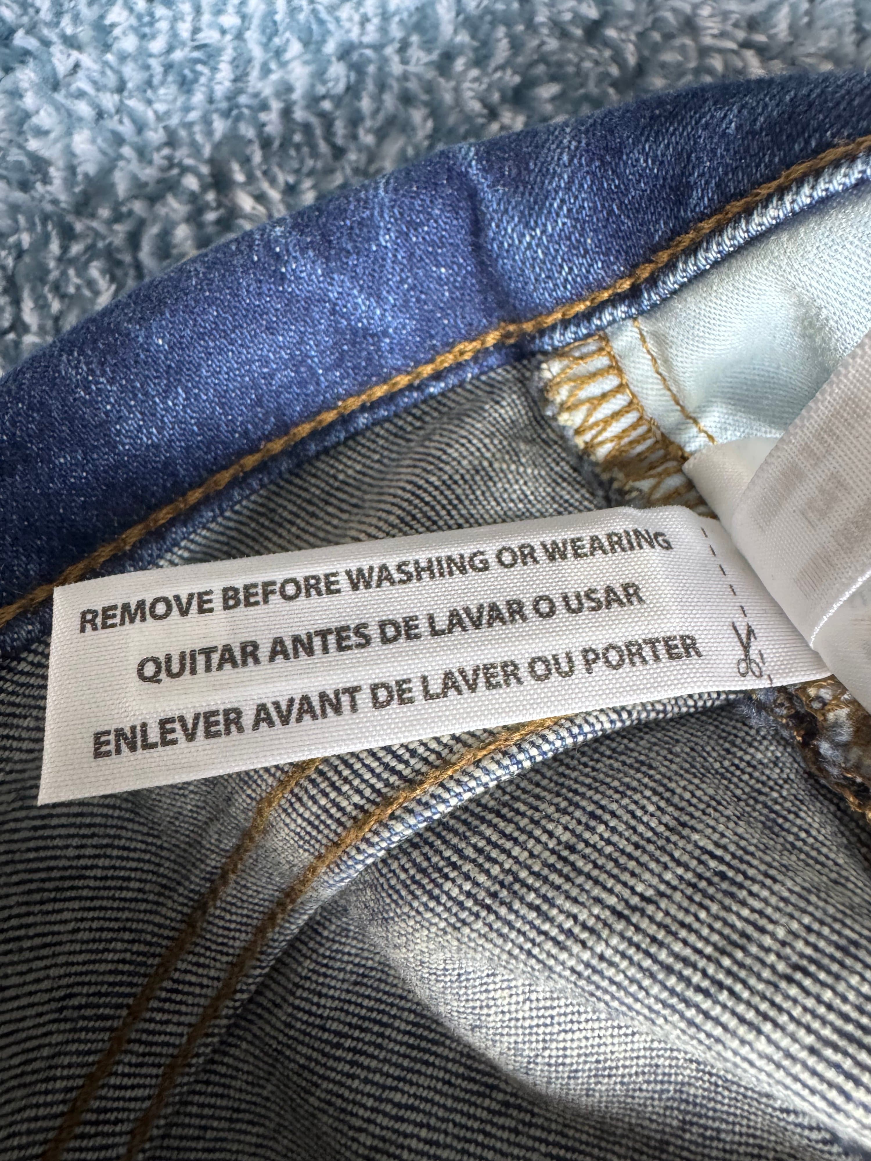 Madewell Curvy High Rise Skinny Leg Denim Jeans Dark Blue Wash Women's Size 28 - Thumbnail 6