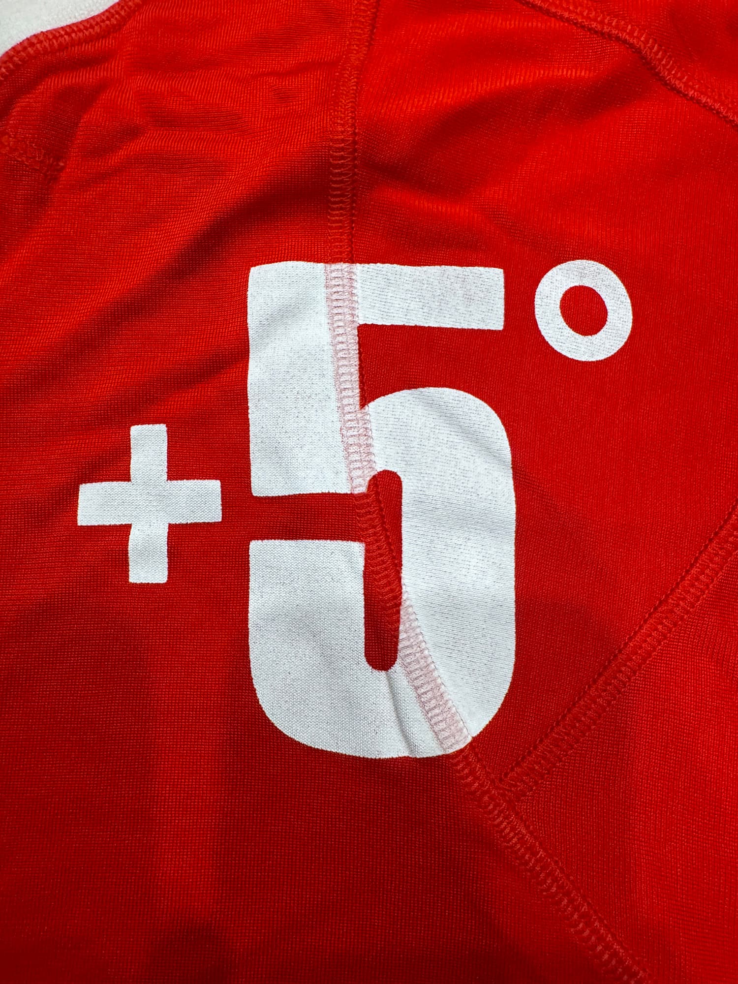 Vivienne Westwood Anglomania Red Tipping Point +5° Climate Change Jersey - Thumbnail 4