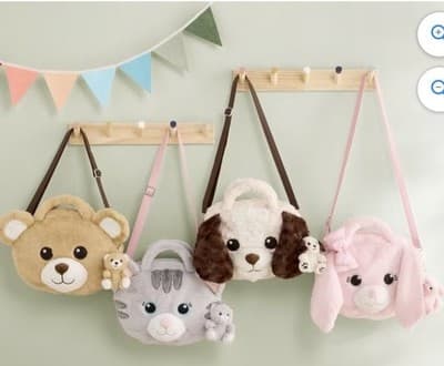 Member's Mark 4-in-1 Plush Pet Bag with Keychain Bear - Thumbnail 5