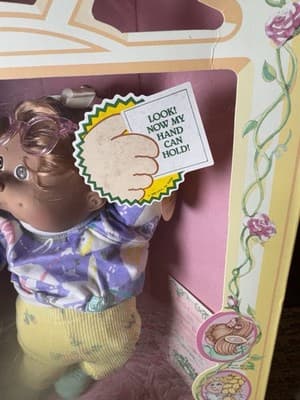 Vintage 1986 Cabbage Patch Kids Cornsilk Doll Rita Ivy MIB Coleco New in Box - Thumbnail 4