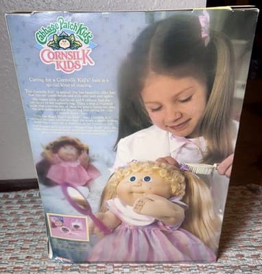 Vintage 1986 Cabbage Patch Kids Cornsilk Doll Rita Ivy MIB Coleco New in Box - Thumbnail 7