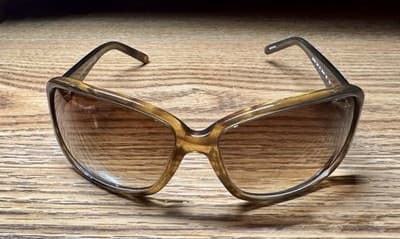 Banana Republic DORY/S Y6 Sunglasses Brown Round Tortoise 60-15-120 - Thumbnail 4