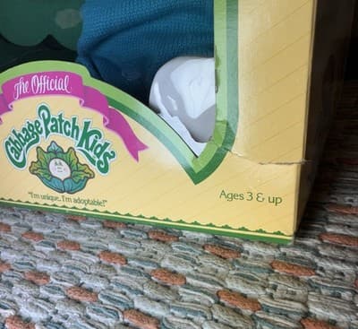 Vintage 1985 Coleco Cabbage Patch Kids Doll NIB NRFB Pacifier Boy Blue #3900 - Thumbnail 8