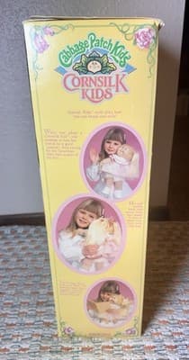 Vintage 1986 Cabbage Patch Kids Cornsilk Doll Rita Ivy MIB Coleco New in Box - Thumbnail 5