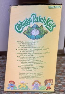 Vintage 1985 Coleco Cabbage Patch Kids Doll NIB NRFB Pacifier Boy Blue #3900 - Thumbnail 7