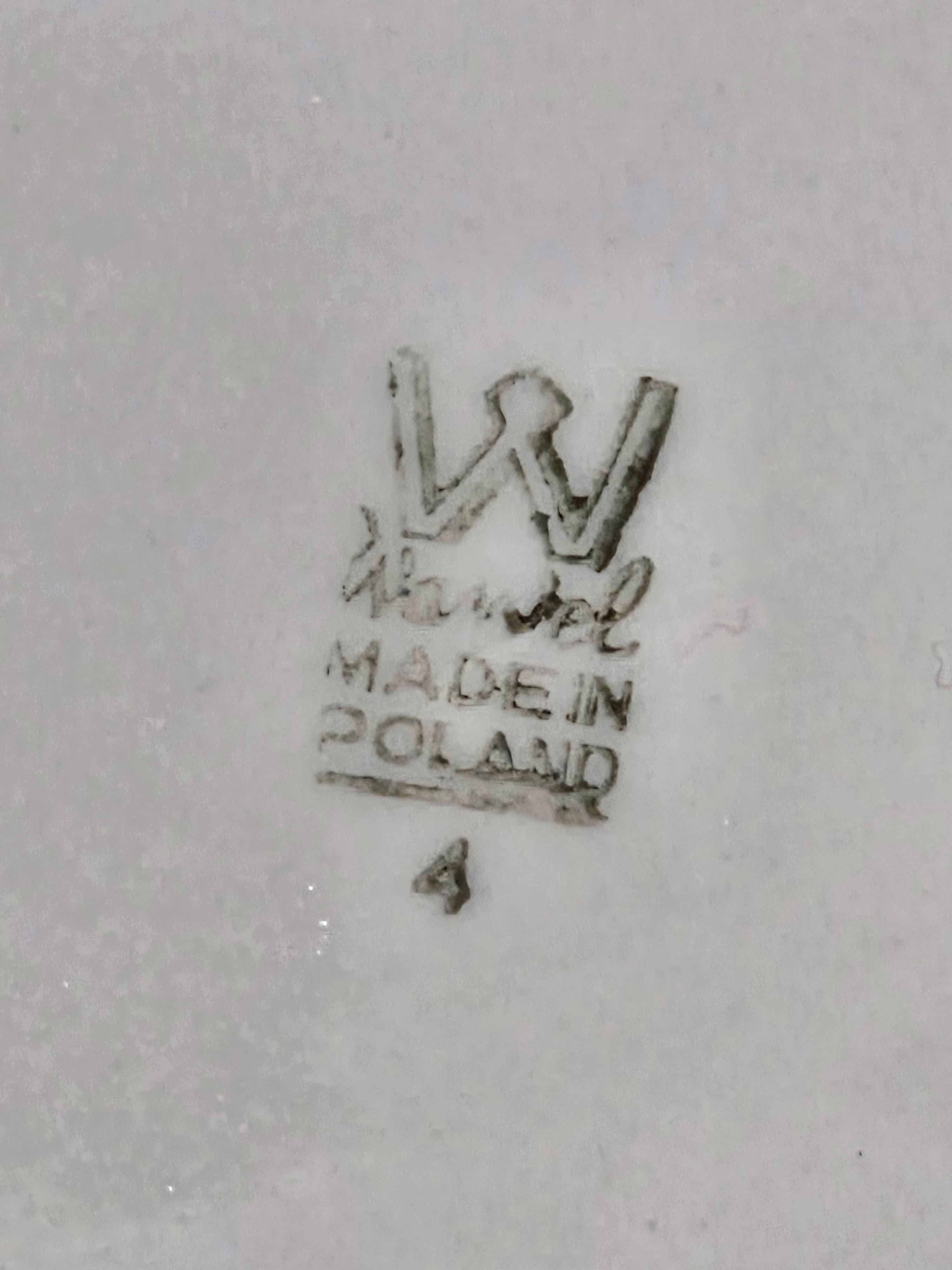 Vintage Wawel Poland Rose Garden Porcelain Dinner Plates Set of 3 - Thumbnail 2