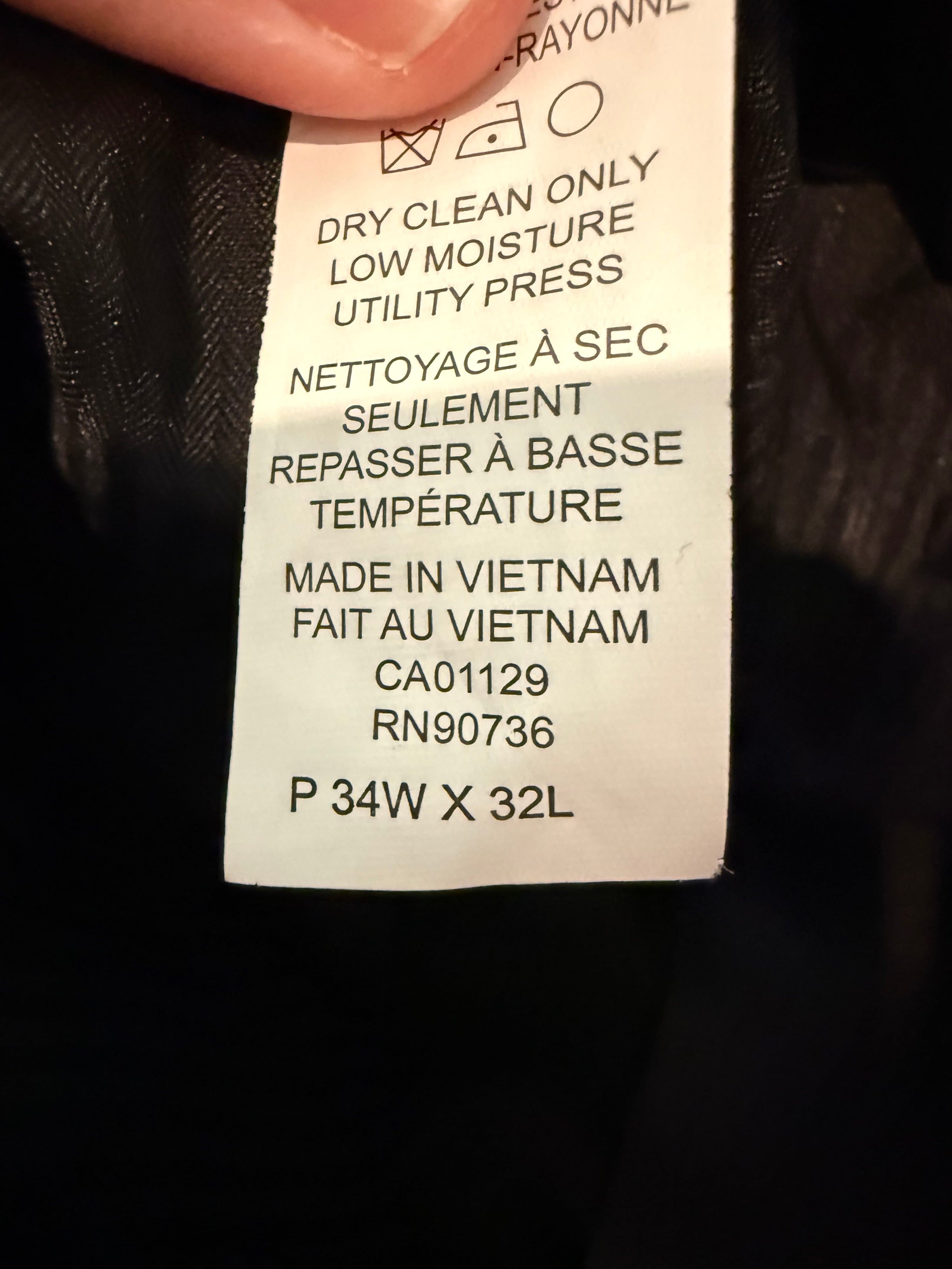 Van Heusen Men's Suit 36S Navy - Thumbnail 4