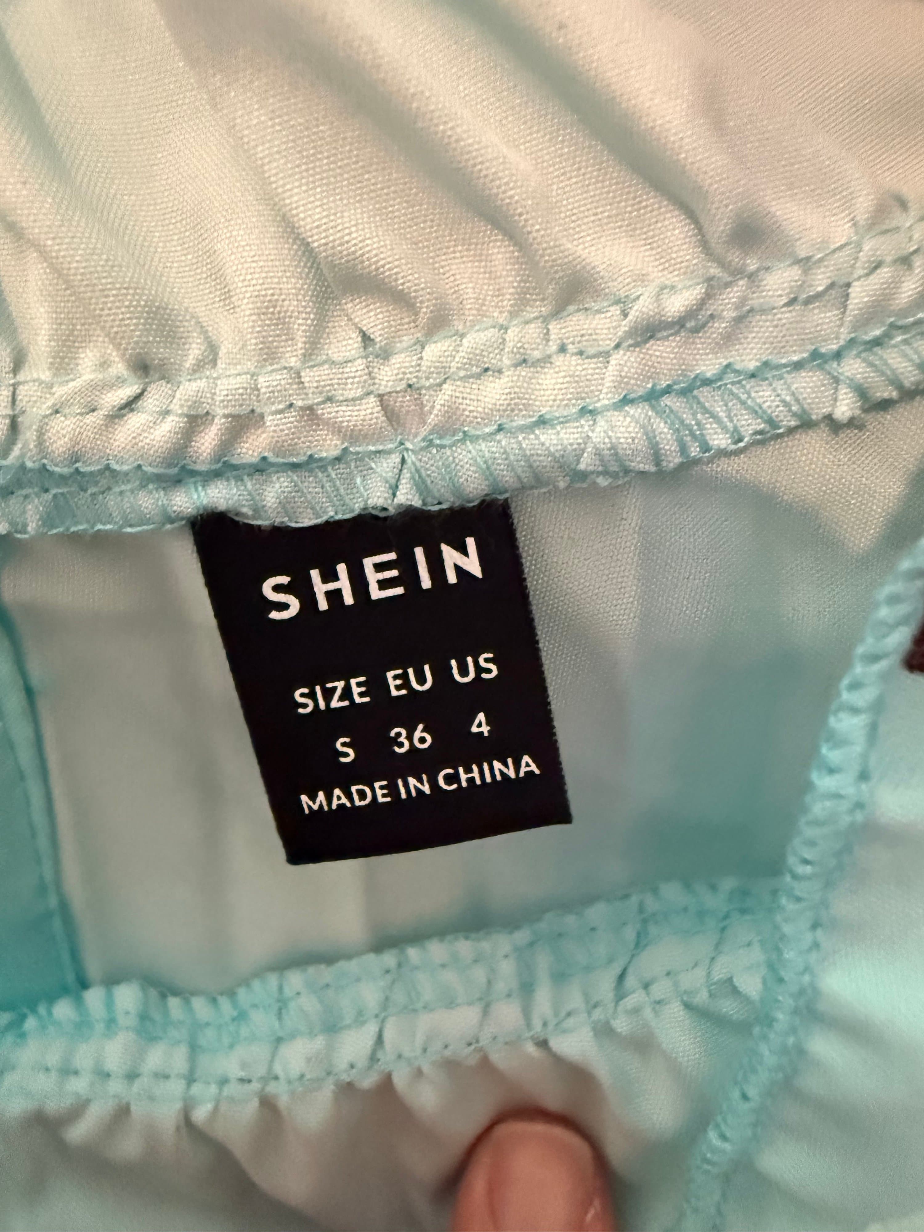 Shein Floral Pleated Dress Size S - Thumbnail 2