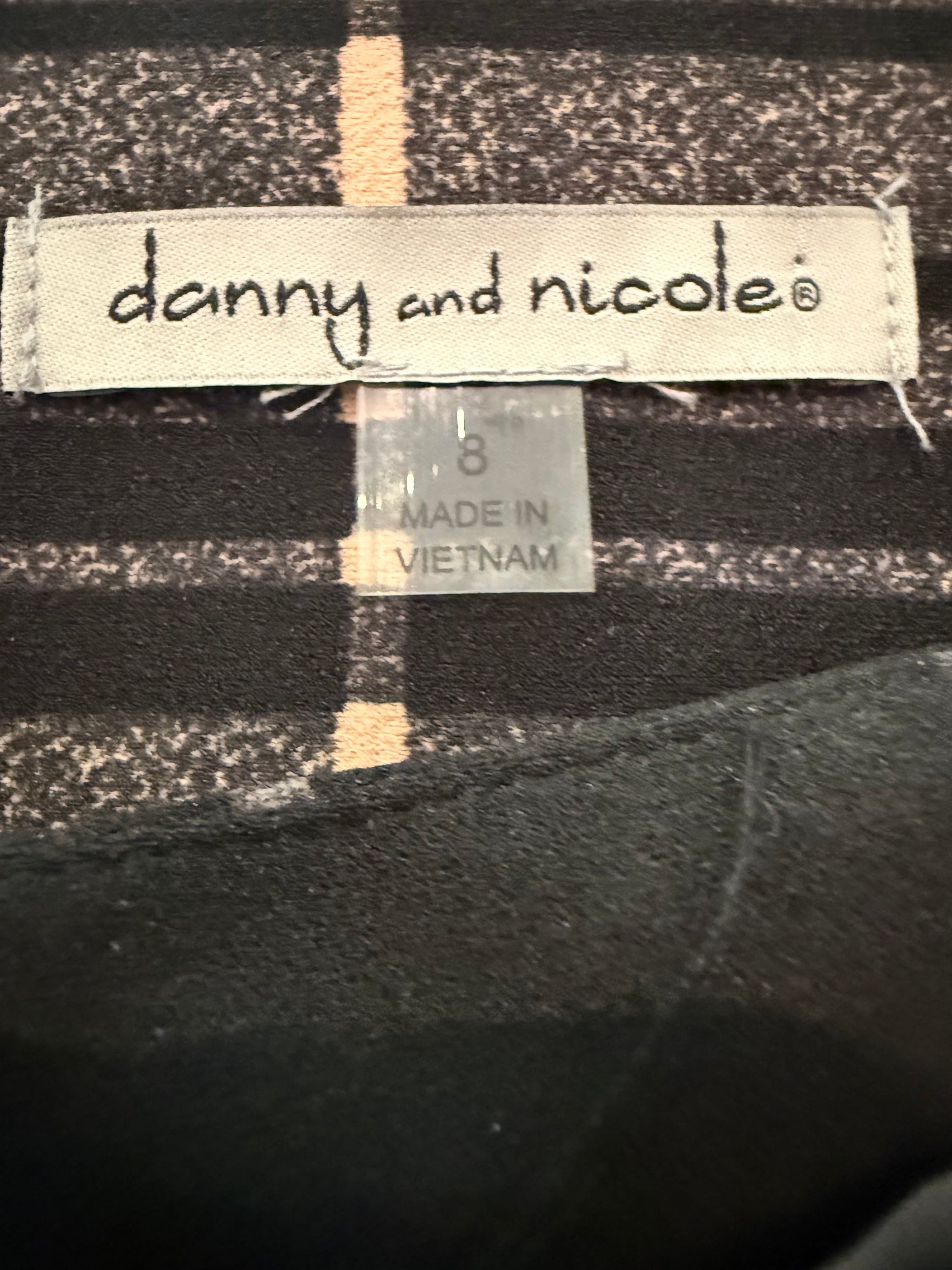 Danny and Nicole Women's Plaid Dress Size 8 - Thumbnail 2