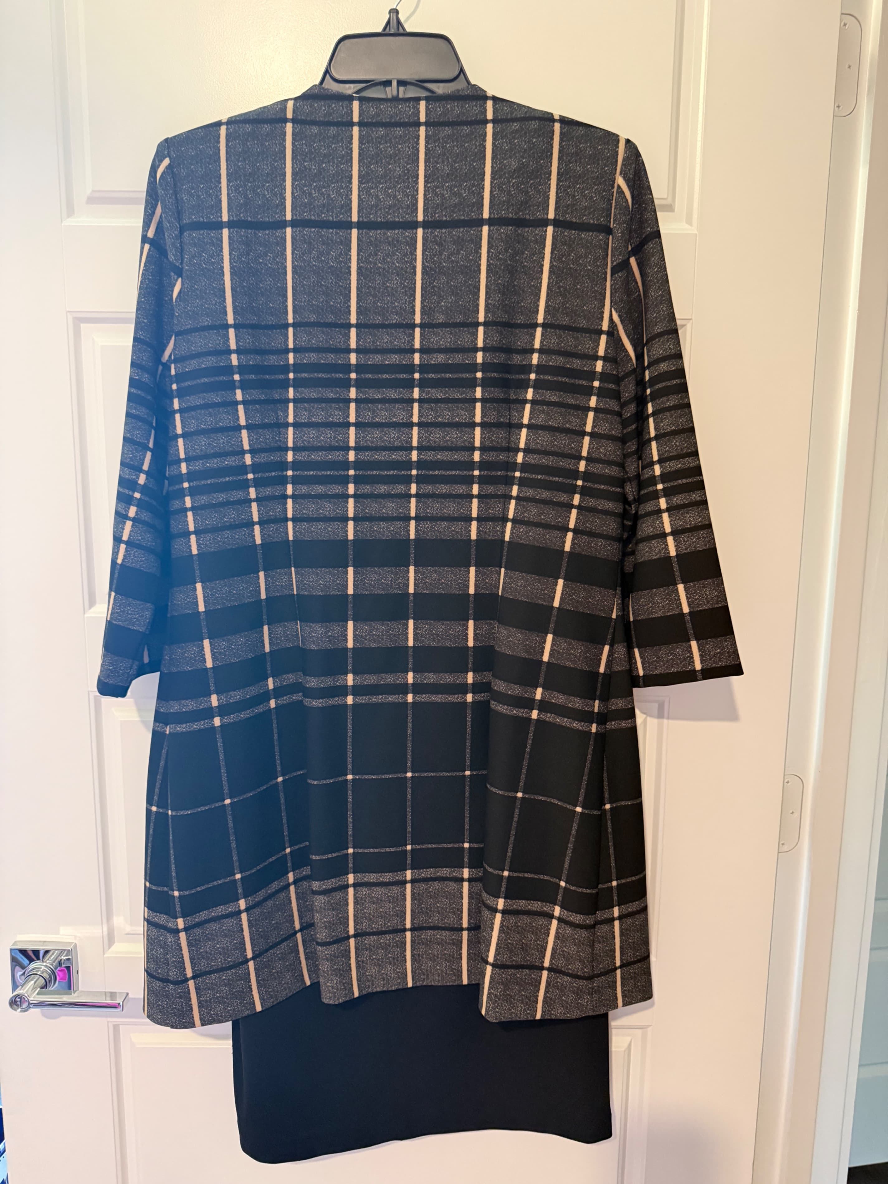 Danny and Nicole Women's Plaid Dress Size 8 - Thumbnail 3